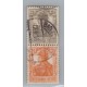ALEMANIA 1916 ESTAMPILLAS SE-TENANT ZUSAMMENDRUCKE USADAS QUE SON MUCHO MAS RARAS MICHEL S11 10 €